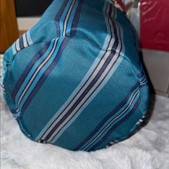 ETRO Milano Paisley Drawstring Clutch with Brown Leather Accents - Picture 11 of 16